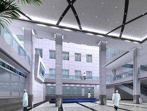 医院设计室内大厅效果图片欣赏